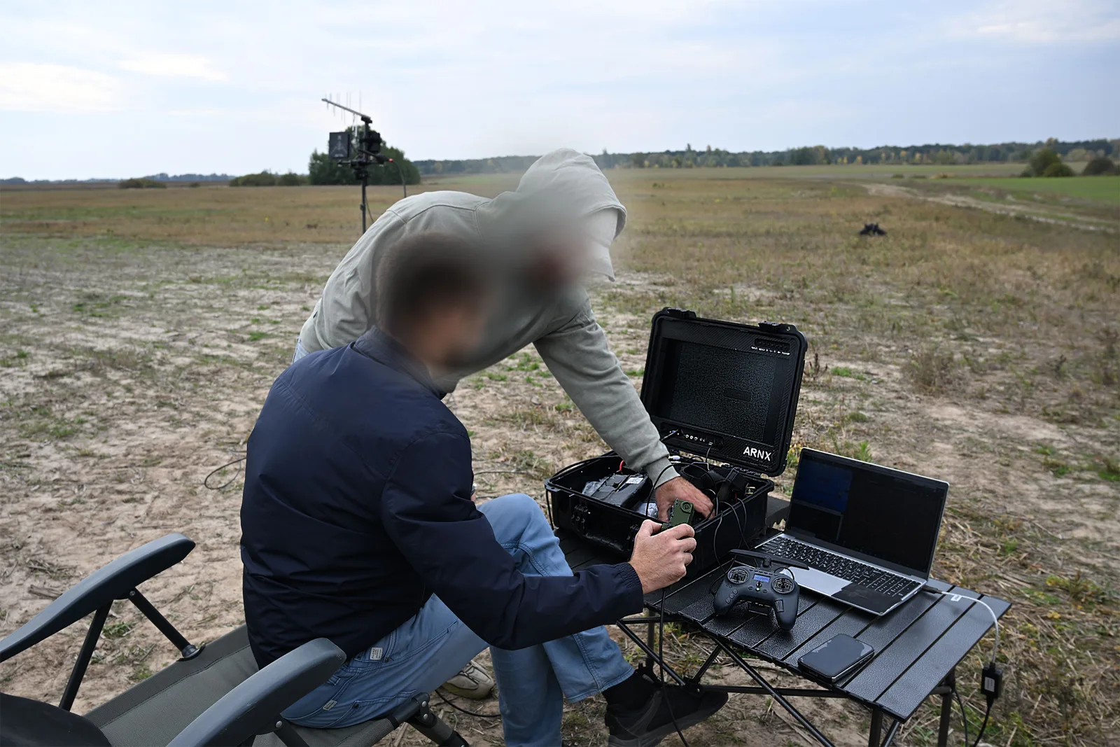Field operations with ARNX ground control station