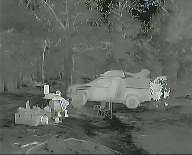 ARNX ground station night vision field operation
